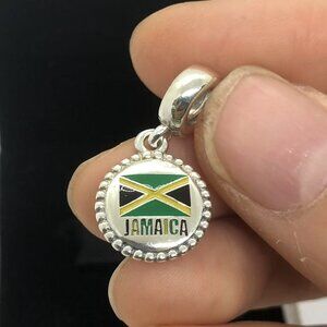 ✨🔥Pandora JAMAICA Flag Exclusive Charm Pendant